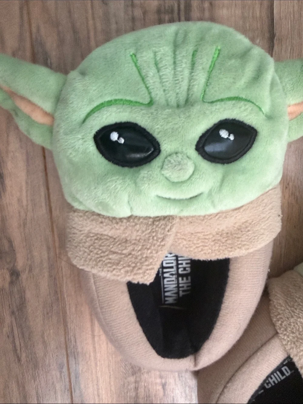 The Child Plush Character Kids Slippers - Green